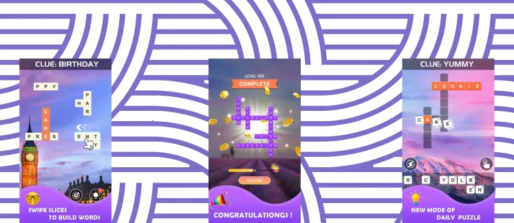 Word-Slices game screenshot