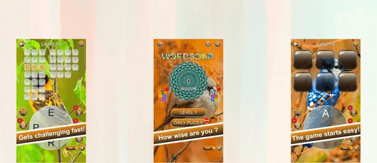 Word Soar game screenshot