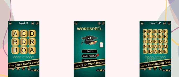 Word Spell game screenshot