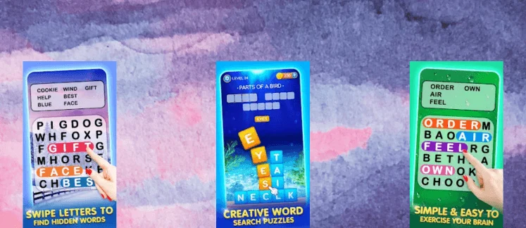 Word Swipe game screenshot