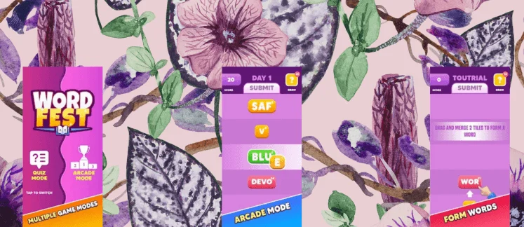 Wordfest with Friends game screenshot