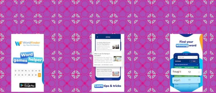 WordFinder game screenshot