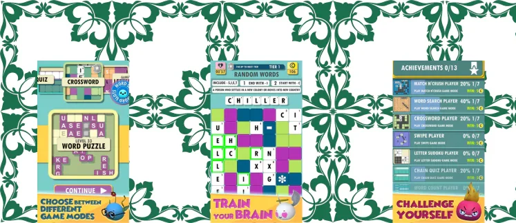 Wordies World game screenshot