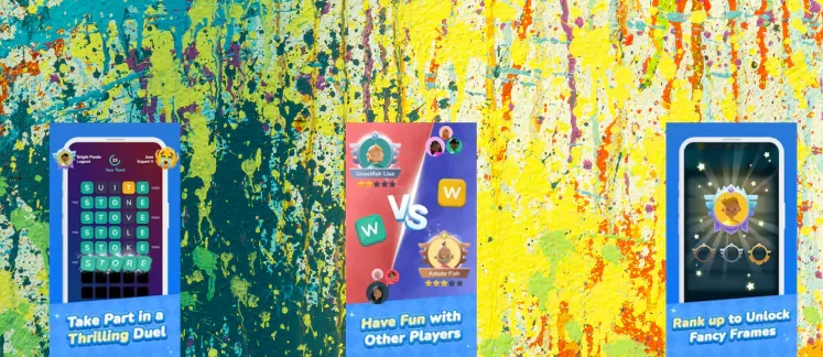 Wordlebattle with friends game screenshot