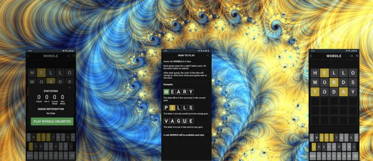 Wordle Today game screenshot
