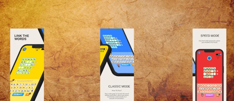 Words game screenshot