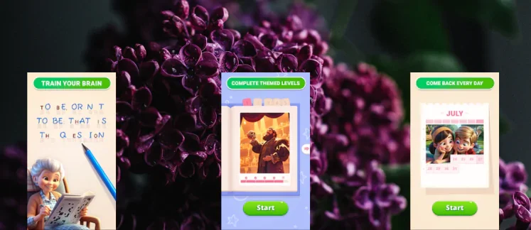 Words and Friends game screenshot