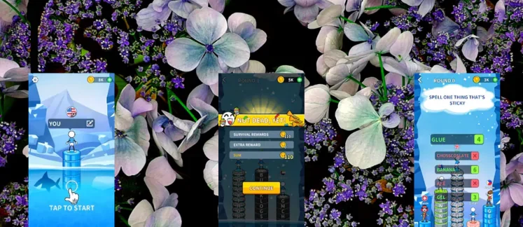Words Splash game screenshot