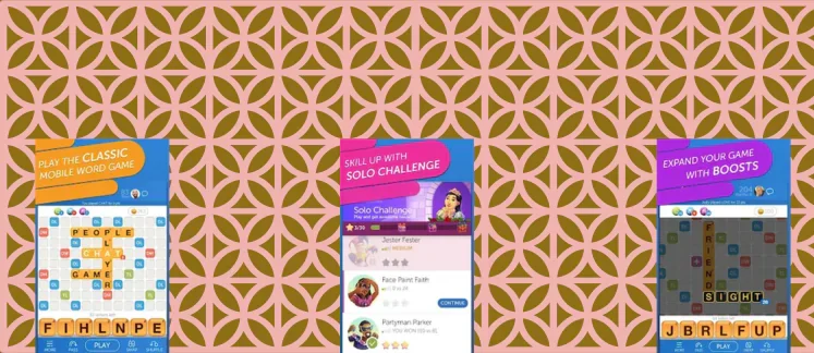 Words with Friends game screenshot
