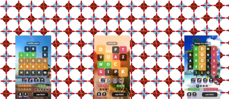 WordWhizzle Pop game screenshot