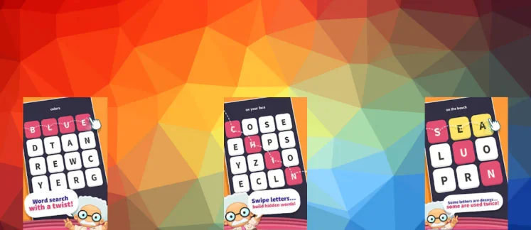 WordWhizzle Search game screenshot