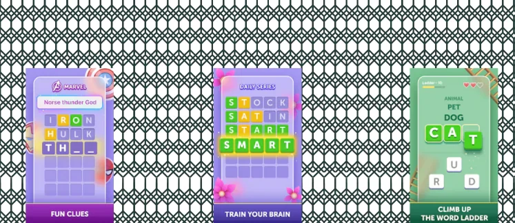 Wordy game screenshot