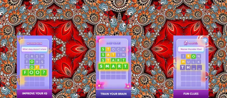 Wordy game screenshot