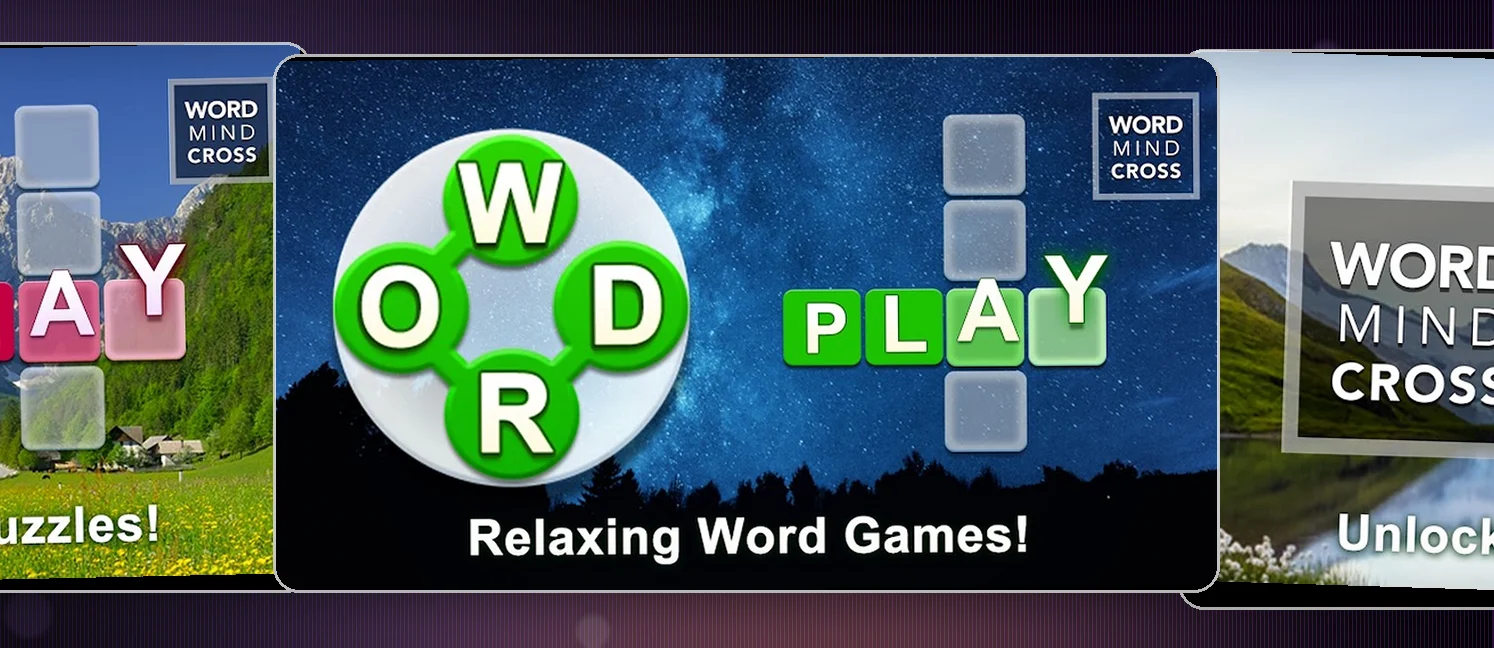 Word Mind: Crossword Puzzle game screenshots