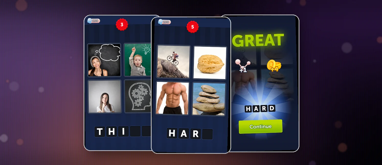 4 Pics 1 Word game screenshots