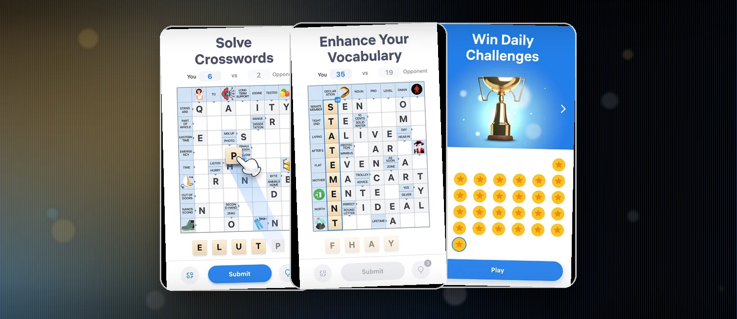 Crossword Master - Word Puzzle game screenshots