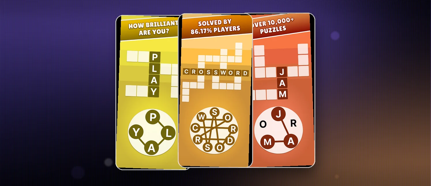 Crossword Jam game screenshots