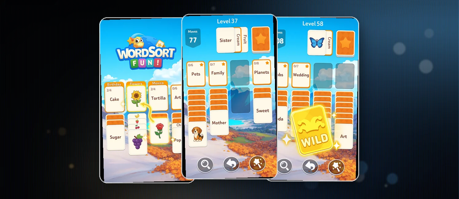 Word Sort Fun! game screenshots