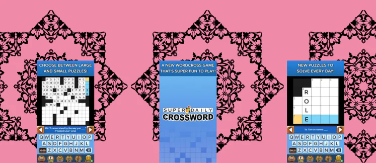 Super Daily Crossword Puzzles game screenshot