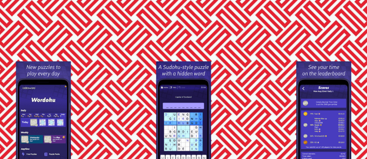 Astraware Wordoku game screenshot