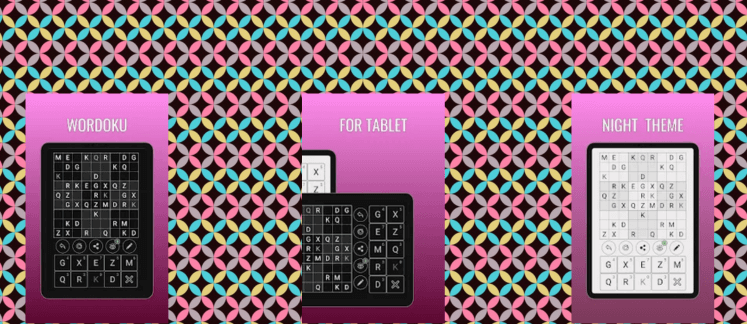 Wordoku British Letter game screenshot
