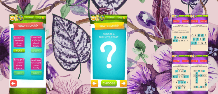 Fun Word Jumble game screenshot