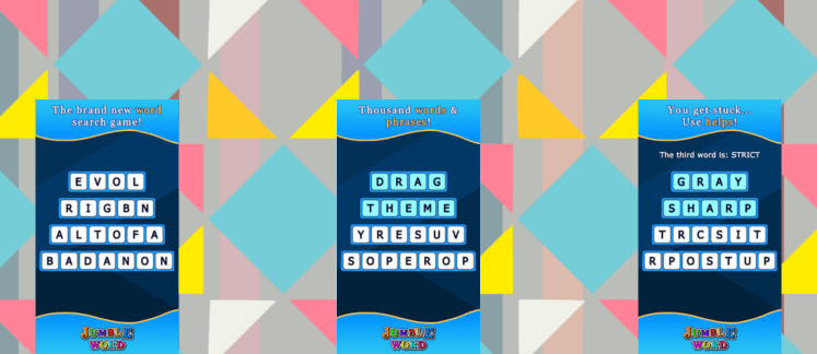 Jumble Word game screenshot