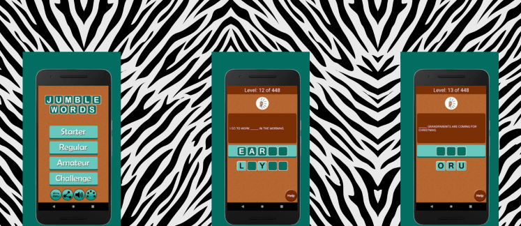 Jumble Word Game screenshot