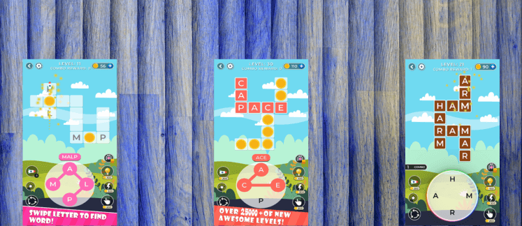 WordsCapes Spell game screenshot